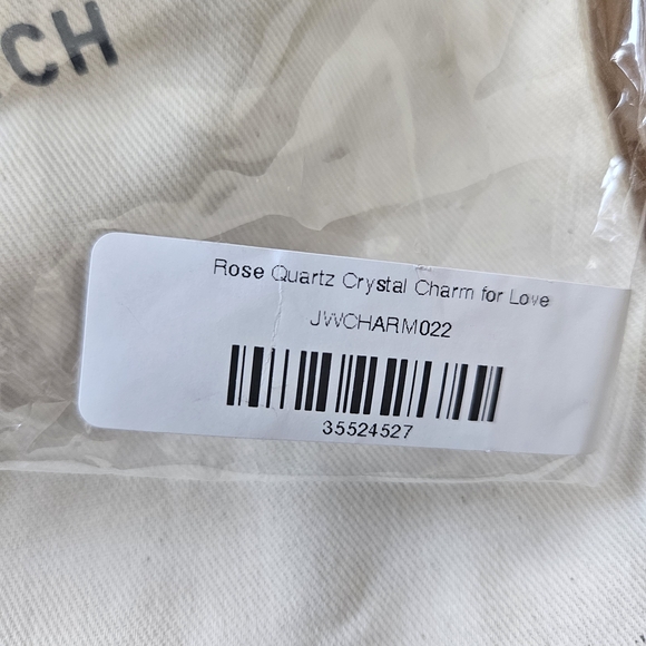 Parker Thatch Rose Quartz Crystal Charm for Love new - Picture 4 of 6